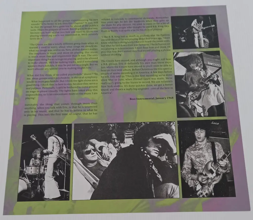 Cream (2), Live... Stockholm 1967 Image 1++